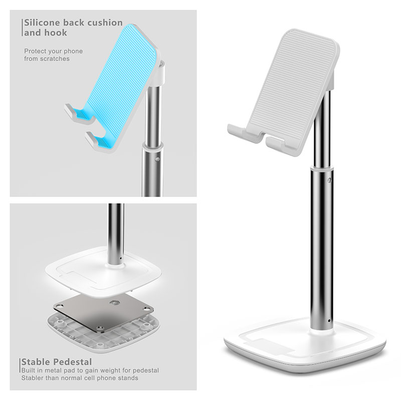 Bicycle-mounted phone holder